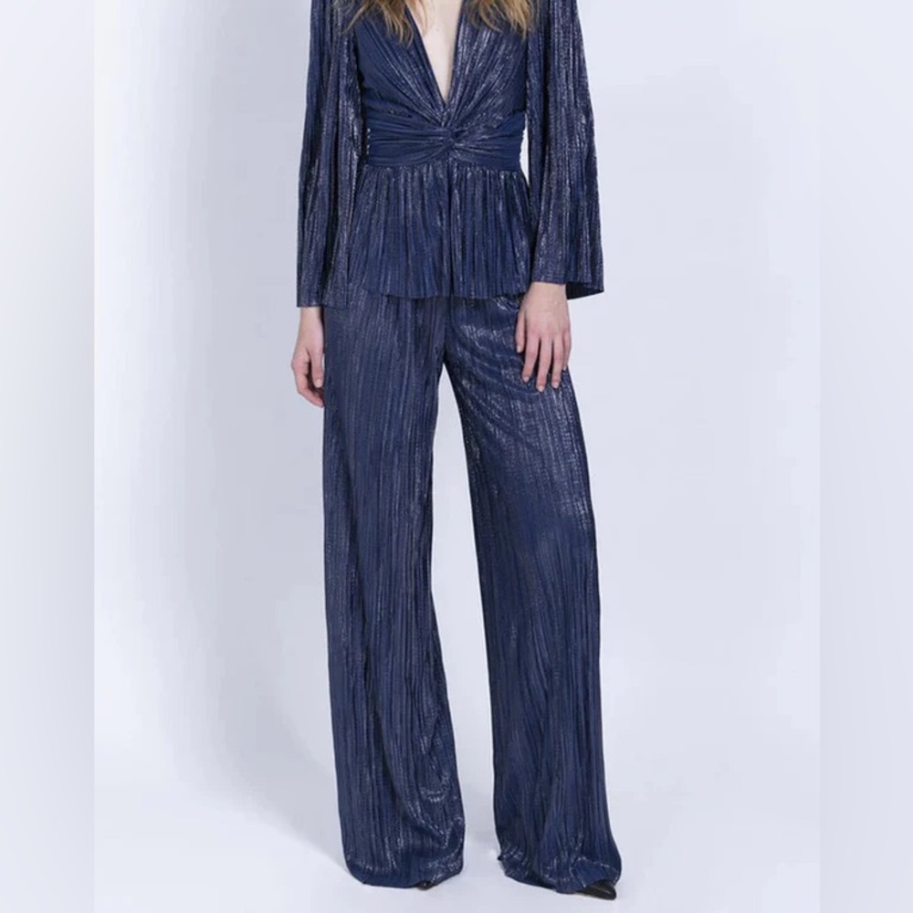 Sabina Musayev Tom Pants in Navy Blue
